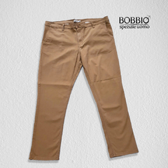 Image of gabardine-trousers-chino-cut-elasticated-bobbio