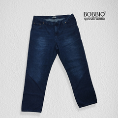 Jeans rígidos localizados BOBBIO