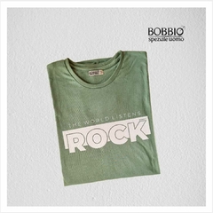 Remera de algodón ROCK BOBBIO - comprar online