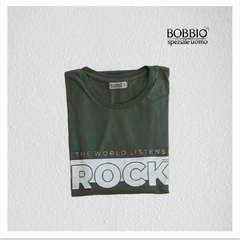 Remera de algodón ROCK BOBBIO - comprar online