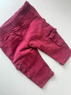 Pantalon cargo bordo crayon 9m (324) en internet