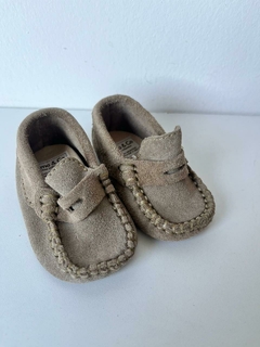 Mocasines marrones de gamuza mimo t.16(250) - comprar online