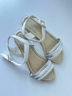 Sandalias plateadas Kilvers t.34(256)