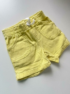 Short de jean amarillo crayon 3a(273)