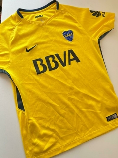 Remera mc amarilla boca nike m(278)2da seleccion en internet