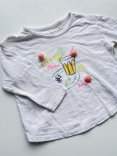 Remera Ml limonada MANGO t12-18m(38)