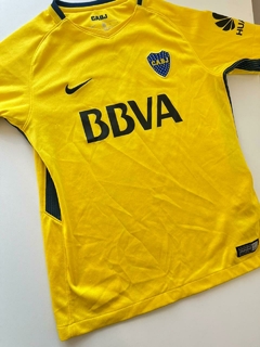 Remera mc amarilla boca nike m(278)2da seleccion