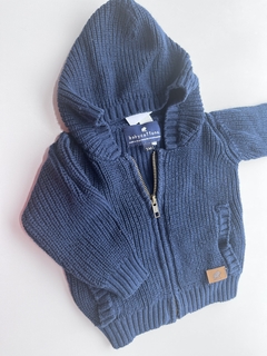 Campera azul tejido Baby cottons 3m(131) - comprar online