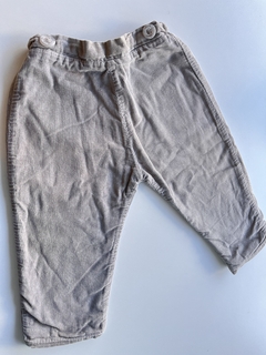 Pantalon gris forrado algodon Broer T3-6m (17)