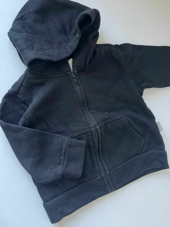 Campera negra frisa fina mimo 1a(259)