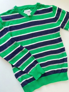 Sweter verde y azul Place t7-8a (210)