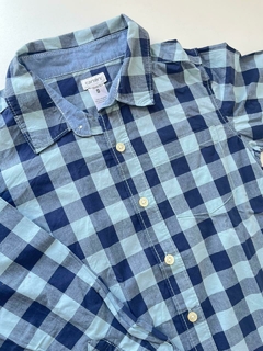 Camisa a cuadros azul y celeste Carters 8a (210) - comprar online