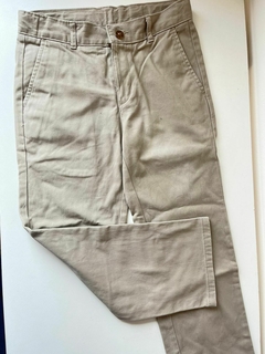 Pantalon gabardina beige IZOD t8a (210)