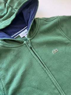 Campera verde Lacoste capucha t8a(01) en internet