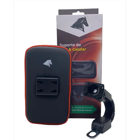 Suporte para Celular Stallion c/Capa Fixa Espelho 6.3P