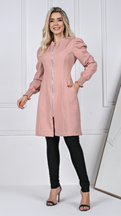 JALECO FEMININO - LUANA - ROSÊ (ROSA) - comprar online