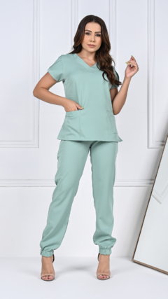 SCRUB FEMININO - DORA - VERDE - comprar online