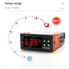 Termostato Digital Alta Temperatura Zfx 7016k 1 - 1000 Grados en internet