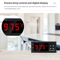Termostato Digital Alta Temperatura Zfx 7016k 1 - 1000 Grados