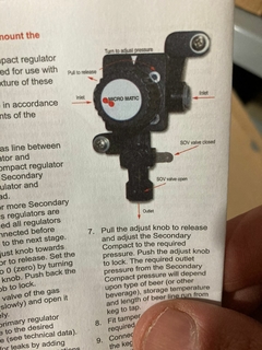 Regulador secundario Co2 Micromatic - tienda online