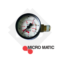 Manómetro Micromatic 0- 300 Repuesto regulador