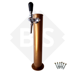 Kit 1 línea de cerveza pilón color cobre tubo 1 K - comprar online