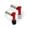 Conector Pin Lock Liquido / Gas Rosca con acople rapido