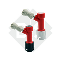 Conector Pin Lock Liquido / Gas Rosca con acople rapido