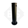 Pilon torre color negro para 2 Canilla