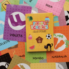 Juego De Cartas Con Libro De Actividades: Formas y Colores - comprar online