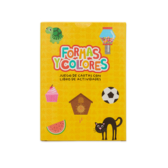 Juego De Cartas Con Libro De Actividades: Formas y Colores