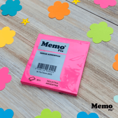 Notas Adhesivas MemoFix M Neon 75x75mm x80 hojas x 5 unidades - comprar online