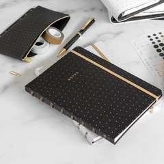 Cuaderno A5 Moonlight Black Filofax