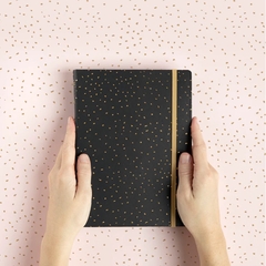 Cuaderno A5 Confetti Black Filofax - tienda online