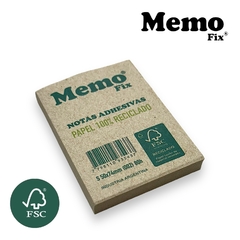 Notas Adhesivas MemoFix S Papel 100% Reciclado 50x74mm X 80 Hojas - comprar online