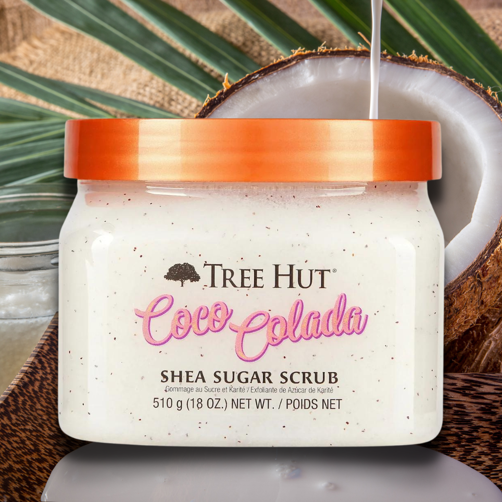 Esfoliante Tree Hut Coco Colada Shea Sugar Scrub 510g - O Segredo da P