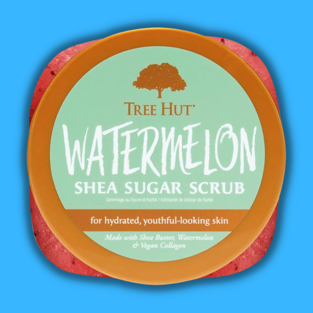 Exfoliante Tree Hut Melancia Watermelon Shea Sugar Scrub 500g Karite