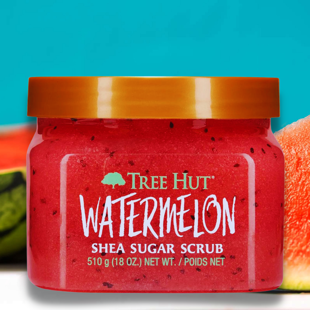 Exfoliante Tree Hut Melancia Watermelon Shea Sugar Scrub 500g Karite
