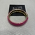 pulseira/bracelete esmaltado liso rosa