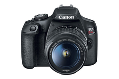 Imagem do Câmera DSLR Canon EOS Rebel T7+ Plus, 24.1MP, Full Hd, Wi-Fi, NFC