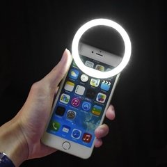 Iluminador de Led para Smartphone Ring Light Selfie MPLED-8 - Foto Imagem Rio