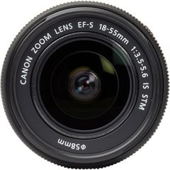 Lente Objetiva Canon EF-S 18-55mm f/3.5-5.6 IS STM - Foto Imagem Rio
