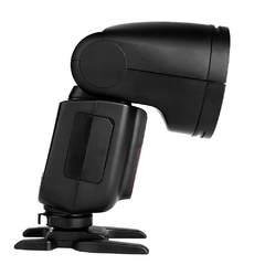 Flash Godox V1-C Cabeça Redonda TTL Speed Light Com Bateria Para Canon - comprar online