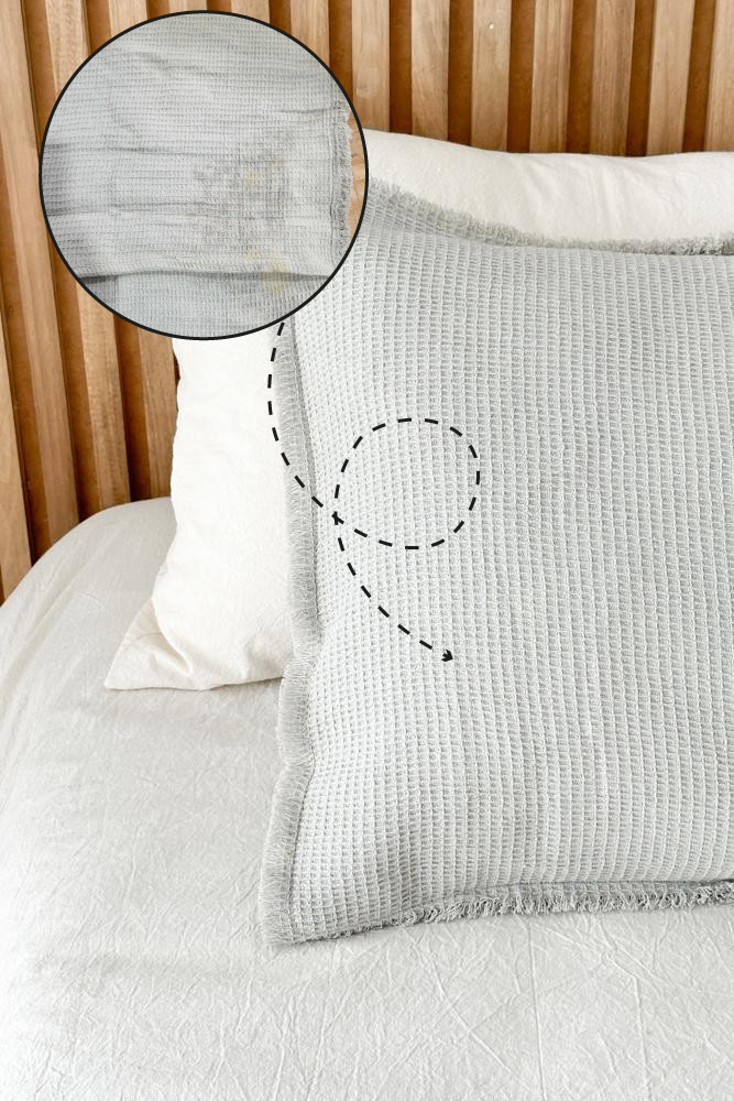 Funda de Almohada 50x70 TETUAN Flecos Minima Mancha