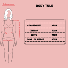 Imagem do Body Tule manga