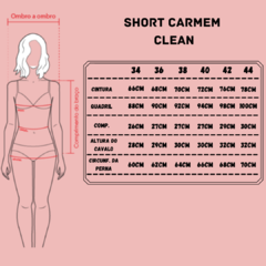 Short jeans Carmen destroyed - loja online