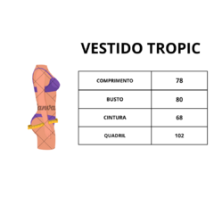 Vestido tropic - comprar online