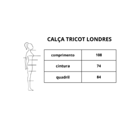 Calça tricot Londres - Atelie citrika