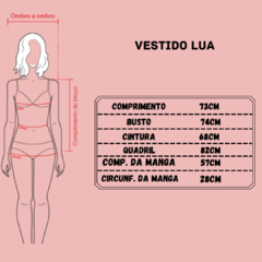 Vestido Lua - Atelie citrika