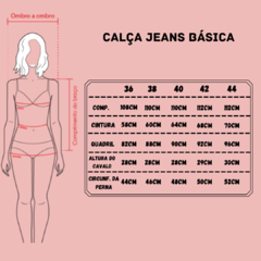 Calça Jeans Básica - loja online